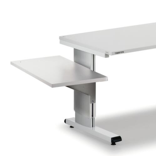 Treston SeitenverlÀngerung, Breite x Tiefe 400 x 800 mm, Platte RAL7035 Lichtgrau