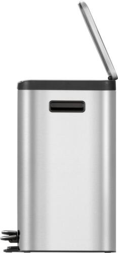 Tretabfallsammler EKO mit fingerabdruckfester Beschichtung, 2 x 12 - 24 l