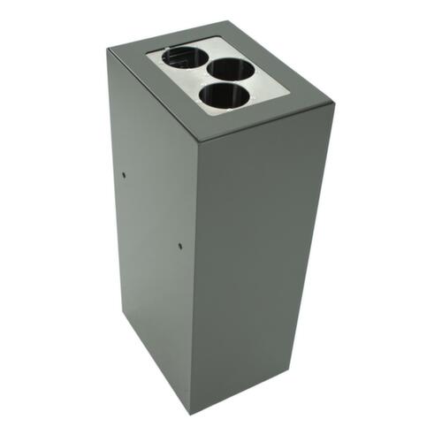 Wertstoffsammler, 60 l, dunkelgrau