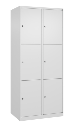 C+P Schließfachschrank Classic Plus, 6 Fächer
