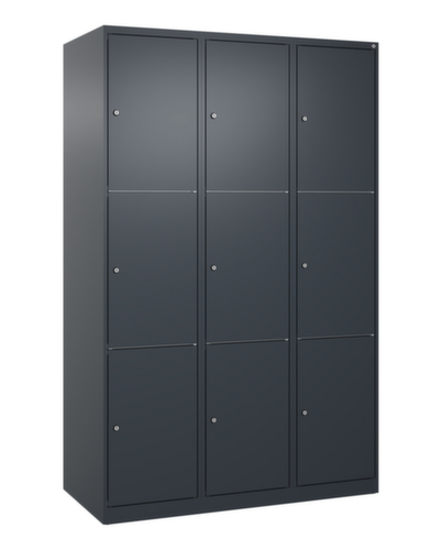 C+P Schließfachschrank Classic Plus, 9 Fächer