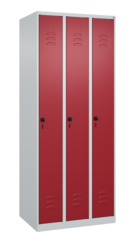 C+P Spind Classic Plus mit 3 Abteilen, Abteilbreite 250 mm