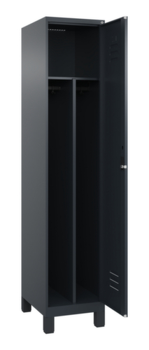 C+P Spind Classic Plus für Schwarz-Weiß-Trennung, Abteilbreite 400 mm