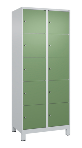 C+P SchlieĂfachschrank Classic Plus, 10 FĂ€cher