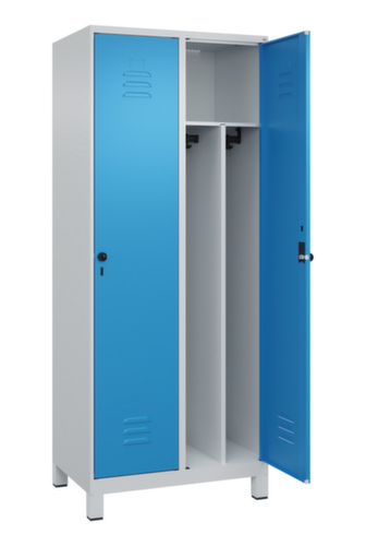 C+P Spind Classic Plus für Schwarz-Weiß-Trennung, Abteilbreite 400 mm