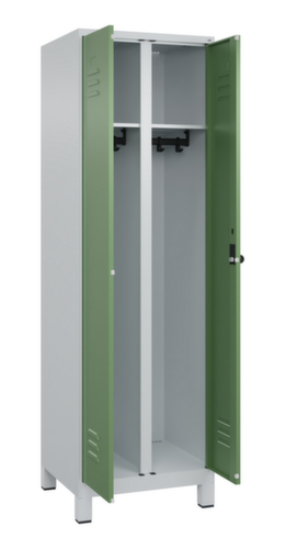 C+P Spind Classic Plus für Schwarz-Weiß-Trennung, Abteilbreite 300 mm