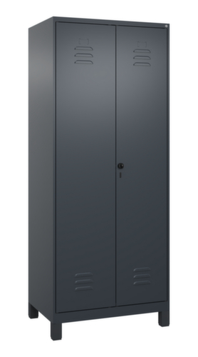 C+P PSA-Spind Classic Plus für Schwarz-Weiß-Trennung, Abteilbreite 400 mm