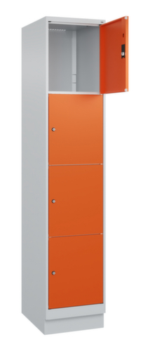 C+P Schließfachschrank Classic Plus, 4 Fächer