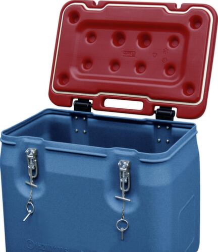 UN-zertifizierter Behälter mit Klappdeckel, Inhalt 170 l