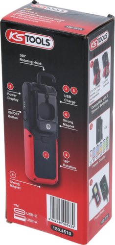 KS Tools Mobile Werkstatt-Handlampe