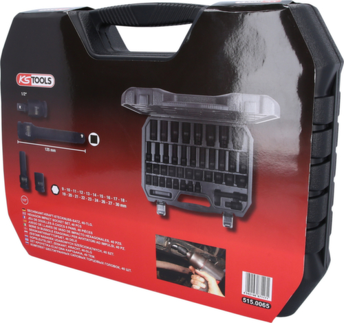 KS Tools 1/2" Sechskant-Kraft-Stecknuss-Satz