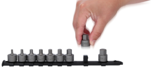 KS Tools 3/8" Bit-Stecknuss-Satz Innensechskant