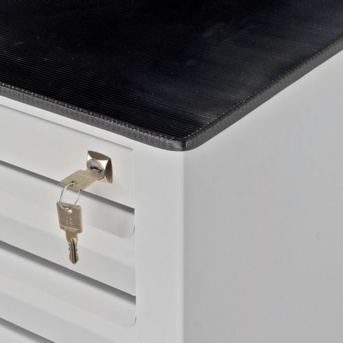 Schubladenschrank MAMMUT, 10 Schublade(n), RAL7035 Lichtgrau/RAL7035 Lichtgrau