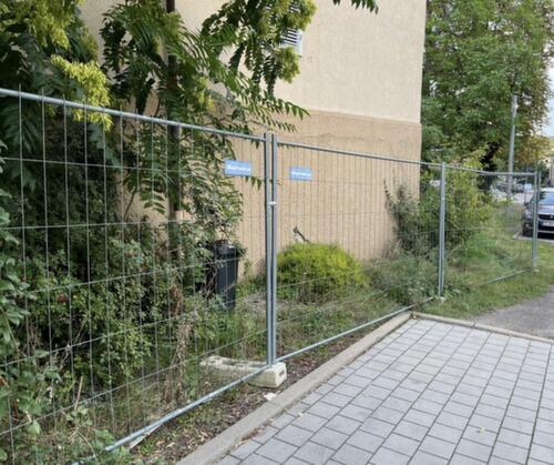 Schake Ausgleichselement für Mobilzaun, Höhe x Breite 2000 x 2200 mm