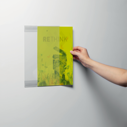 Durable Infohalter aus PET