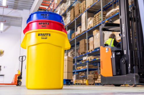 Rubbermaid Universalcontainer BRUTE, 75 l, weiĂ