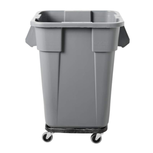 Rubbermaid Eckiger Wertstoffcontainer BRUTE, 151 l, grau