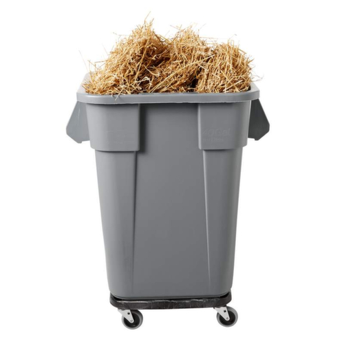 Rubbermaid Eckiger Wertstoffcontainer BRUTE, 151 l, grau