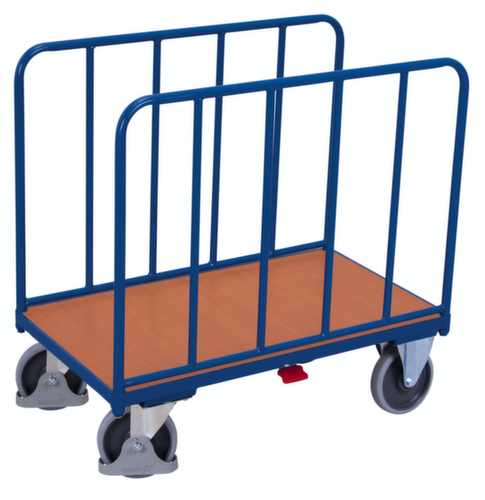 VARIOfit Rohr-Längswandwagen, Traglast 500 kg, Ladefläche 1060 x 660 mm
