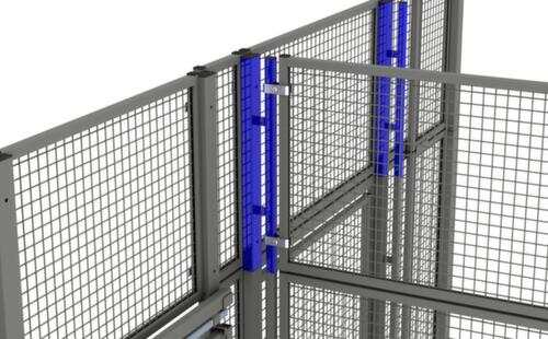 Trennwandsystem mit Maschenweite 40x40 mm für Trennwandsystem, Höhe 750 mm