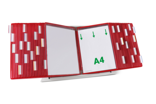 tarifold Sichttafelsystem, mit 50 Sichttafeln in DIN A4