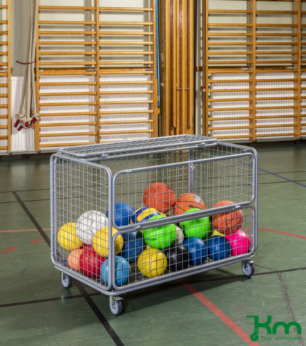 Kongamek Gitter-Kastenwagen, Traglast 150 kg, Ladefläche 1180 x 662 mm