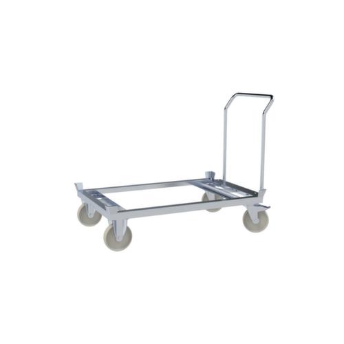 Paletten-Fahrgestell, Traglast 1200 kg, Ladeflächenlänge 1200 mm