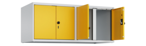 Aufsatzschrank mit Doppelabteil