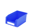 BITO Sichtlagerkasten hoch belastbar, blau, Tiefe 160 mm, Polypropylen