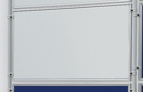 Franken Séparateur, hauteur x largeur 900 x 1200 mm, paroi blanc