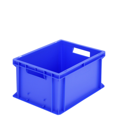 BITO Bac gerbable norme Europe, bleu, capacité 20 l