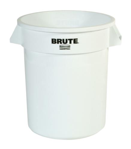 Rubbermaid Conteneur universel BRUTE, 75 l, blanc