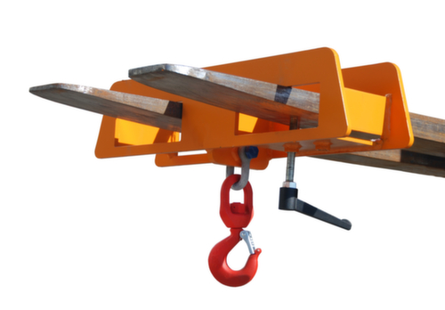 Bauer Crochet porte-charge LH-II avec 2 fourreaux de fourche