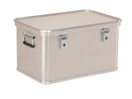 Gmöhling caisse de transport G®-professional BOX en tôle d'aluminium structuré