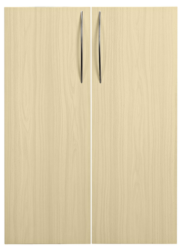 Porte à double battant Terra Nova pour rayonnage de bureau, hauteur x largeur 1144 x 800 mm