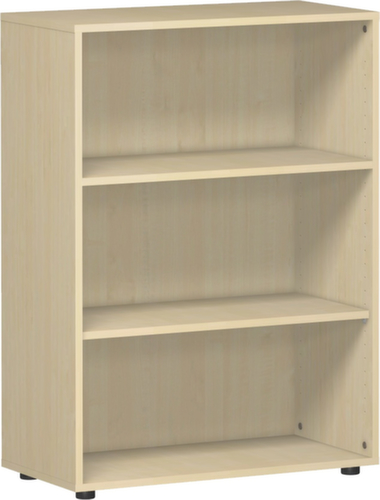 Gera Rayonnage de bureau Milano, largeur 800 mm, 3 HC, érable