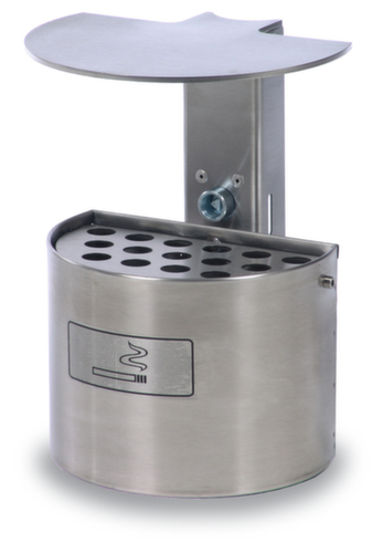 Cendrier pour fixation murale ou sur montants