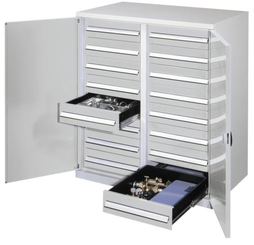 Kappes Armoire à portes battantes RasterPlan® extra profonde + avec cloison centrale, largeur 1000 mm