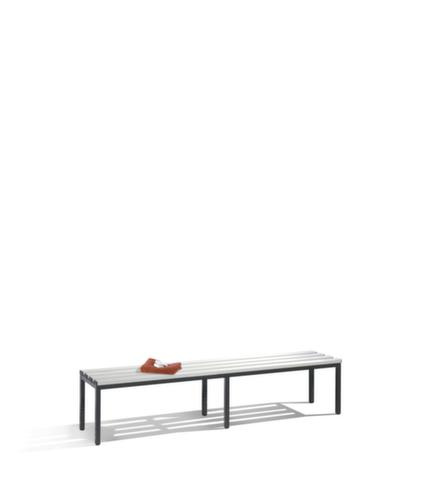 C+P Banc vestiaire avec lames en plastique