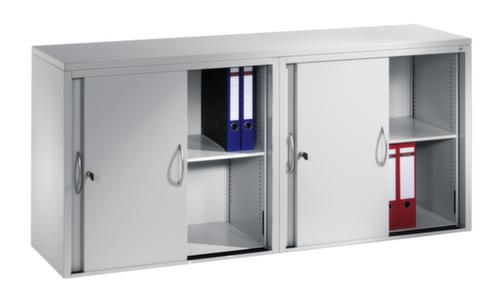 C+P Armoire à portes coulissantes ERGO avec plateau supérieur