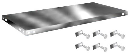 hofe Tablette pour rayonnage à boulonner type mi-lourd, largeur x profondeur 1000 x 500 mm