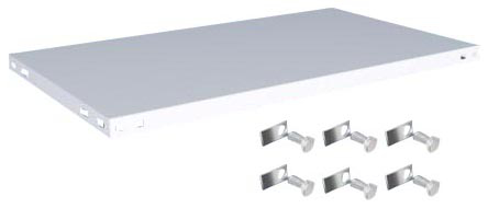 hofe Tablette pour rayonnage à boulonner type mi-lourd, largeur x profondeur 1000 x 600 mm