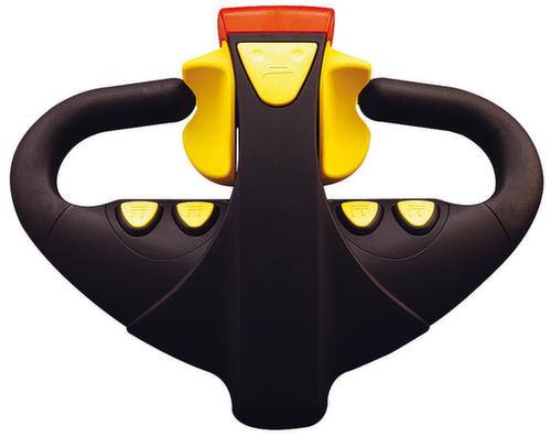 RAPIDLIFT Transpalette électrique, 2000 kg force, Vulkollan/Vulkollan