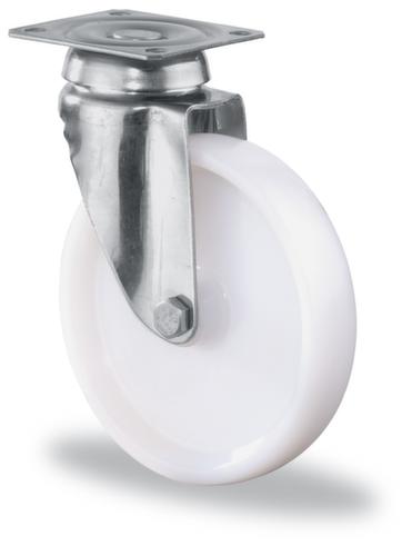 BS-ROLLEN Roulette pour machines en plastique, force 100 kg, plastique bandage