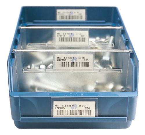 Séparateur transversal pour bac compartimentable en polypropylène