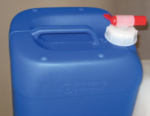 Fermeture du robinet pour jerrycan
