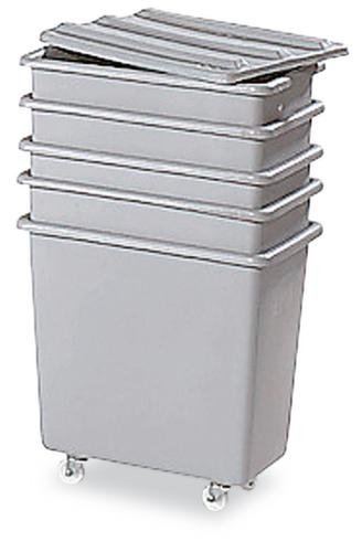 Cuve rectangulaire mobile de qualité alimentaire