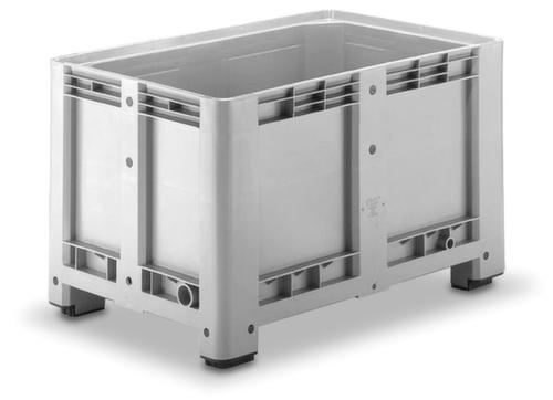 Grands conteneurs, capacité 470 l, gris, 4 pieds