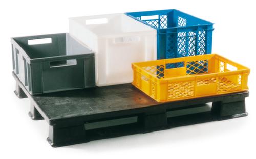 Palette, PE régénéré, longueur x largeur 1200 x 1000 mm