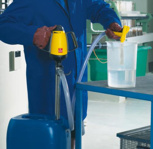 Lutz Pompe vide-fûts électrique pour différents fluides, pour acides et bases fluides, 75 l/min